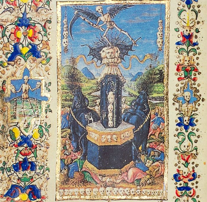 Petrarca: Trionfi - Spanischer Codex – Vicent Garcia Editores – Vitr. 22-4 – Biblioteca Nacional de España (Madrid, Spanien)