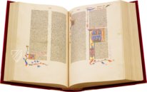 Bibel des Pietro Cavallini – Istituto dell'Enciclopedia Italiana - Treccani – Civ. A. 72 – Civica e A. Ursino Recupero (Catania, Italien)