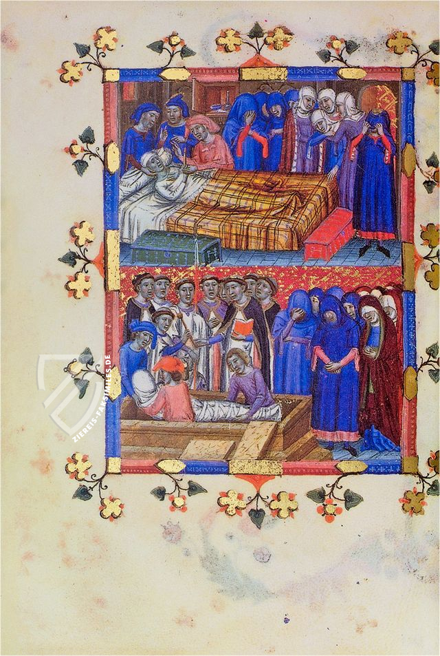 Stundenbuch der Maria von Navarra – M. Moleiro Editor – Ms. Lat. I 104/12640 – Biblioteca Nazionale Marciana (Venedig, Italien)