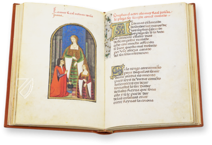 Gedicht von der Eroberung Granadas – Edilan – 604 (1339)-XIV-D-14 – Bibliothèque du Château (Chantilly, Frankreich)