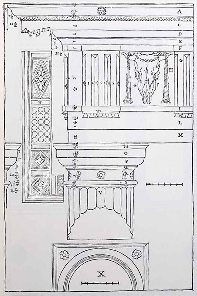 Erstes Buch der Architektur von Andrea Palladio – Vicent Garcia Editores – R/16097 – Biblioteca Nacional de España (Madrid, Spanien)