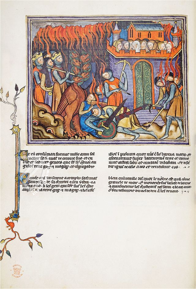 Apokalypse von Val-Dieu – M. Moleiro Editor – Add. Ms. 17333 – British Library (London, Vereinigtes Königreich)