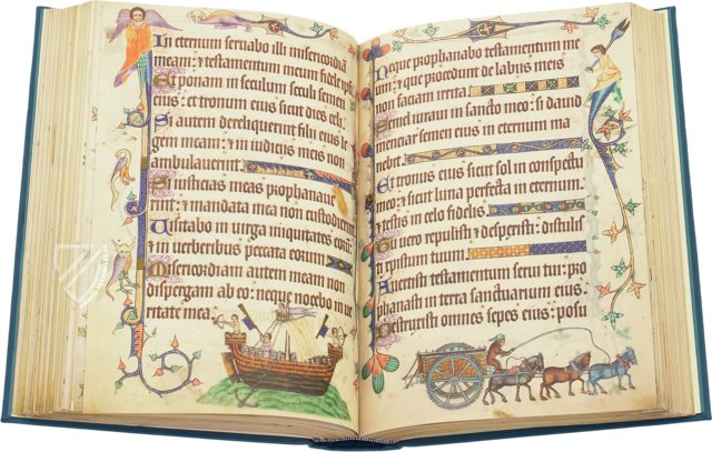 Luttrell-Psalter – The Folio Society – Add MS 42130 – British Library (London, Vereinigtes Königreich)