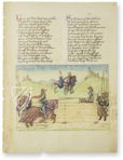 Turnierbuch für René d´Anjou – Akademische Druck- u. Verlagsanstalt (ADEVA) – Cod. Fr. F. XIV. Nr. 4 – Russische Nationalbibliothek (St. Petersburg, Russland)