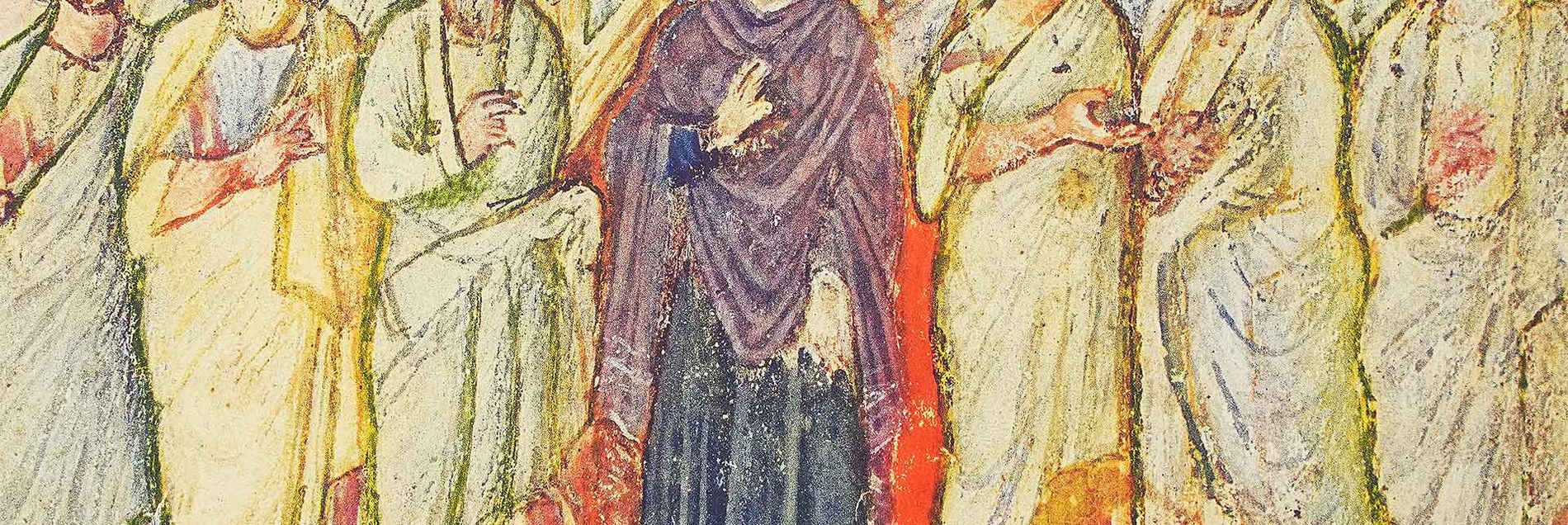 <i>Ein byzantinische Meisterwerk mit der ältesten erhaltenen Buchmalerei der Kreuzigung</i>