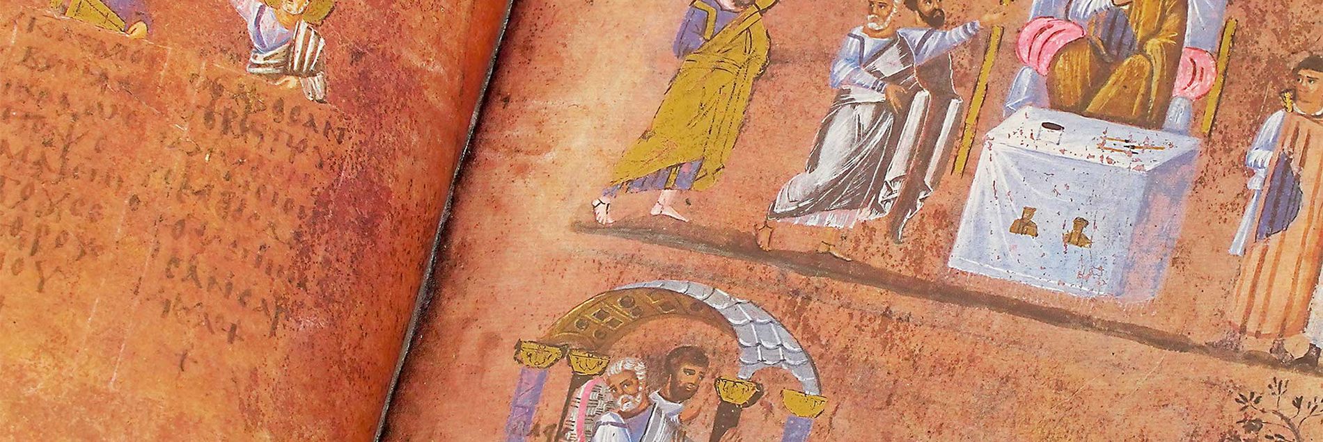 <i>Mit dem frühesten Portrait eines Evangelisten in der Buchmalerei</i>