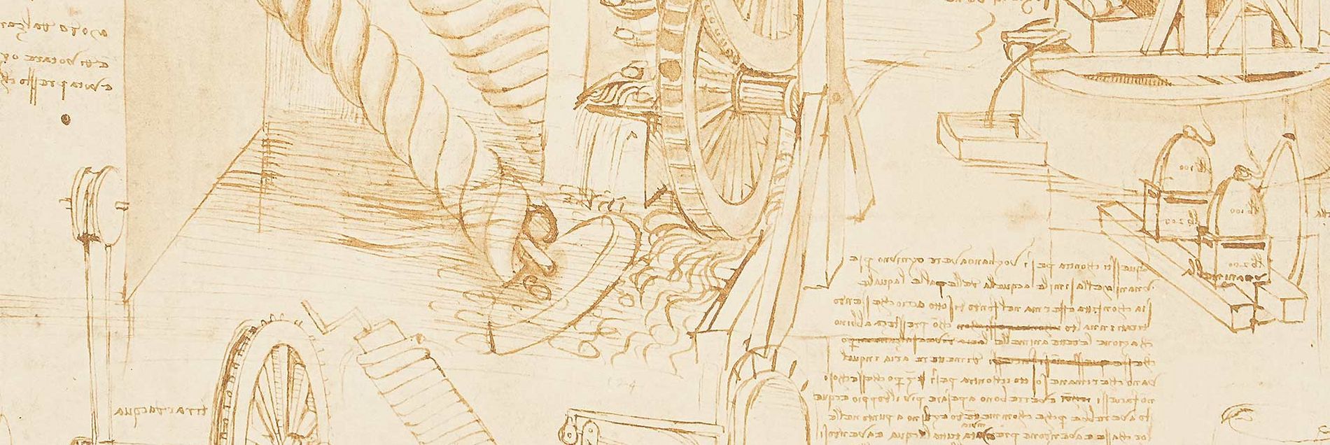 <i>„Die größte zusammenhängende Sammlung von Skizzen und Schriften Leonardo da Vincis“</i>