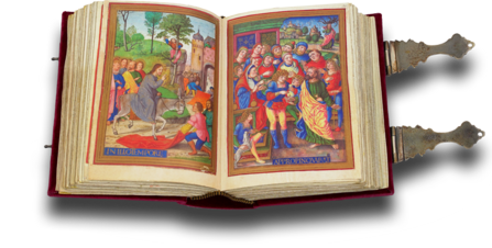 Stundenbuch der Sforza Faksimile