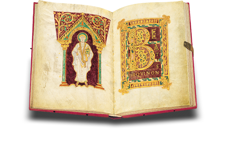Goldener Psalter von St. Gallen Faksimile