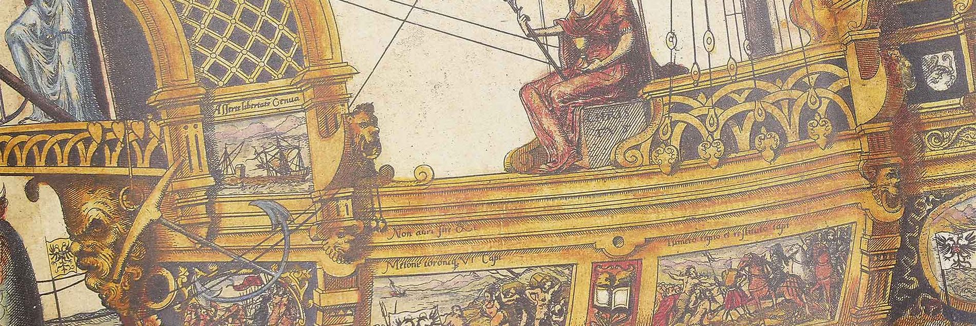 <i>“Karls V. prunkvoller Leichenzug in 34 meisterlichen Kupferstichen”</i>