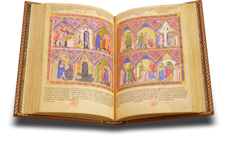 Bible moralisée aus Neapel Faksimile