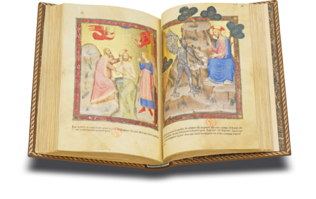 Bible moralisée aus Neapel Faksimile