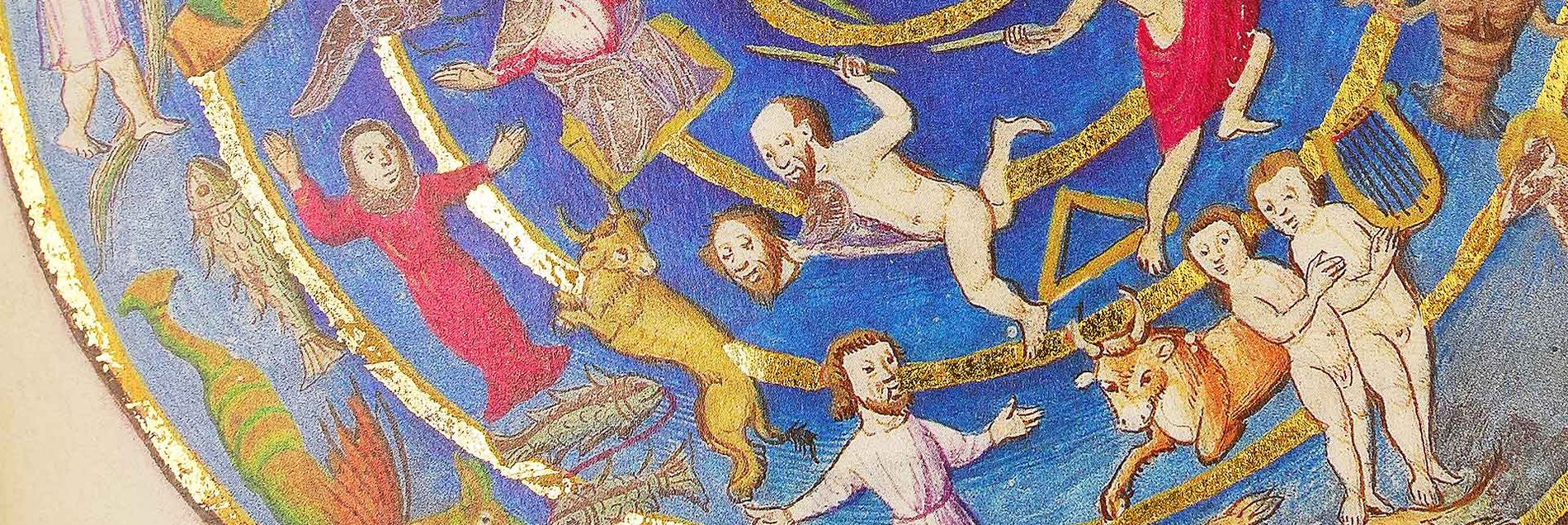 <i>“Antike Mythologie und die Astronomie des Aratos von Soloi in 40 goldgeschmückten Renaissance-Miniaturen”</i>
