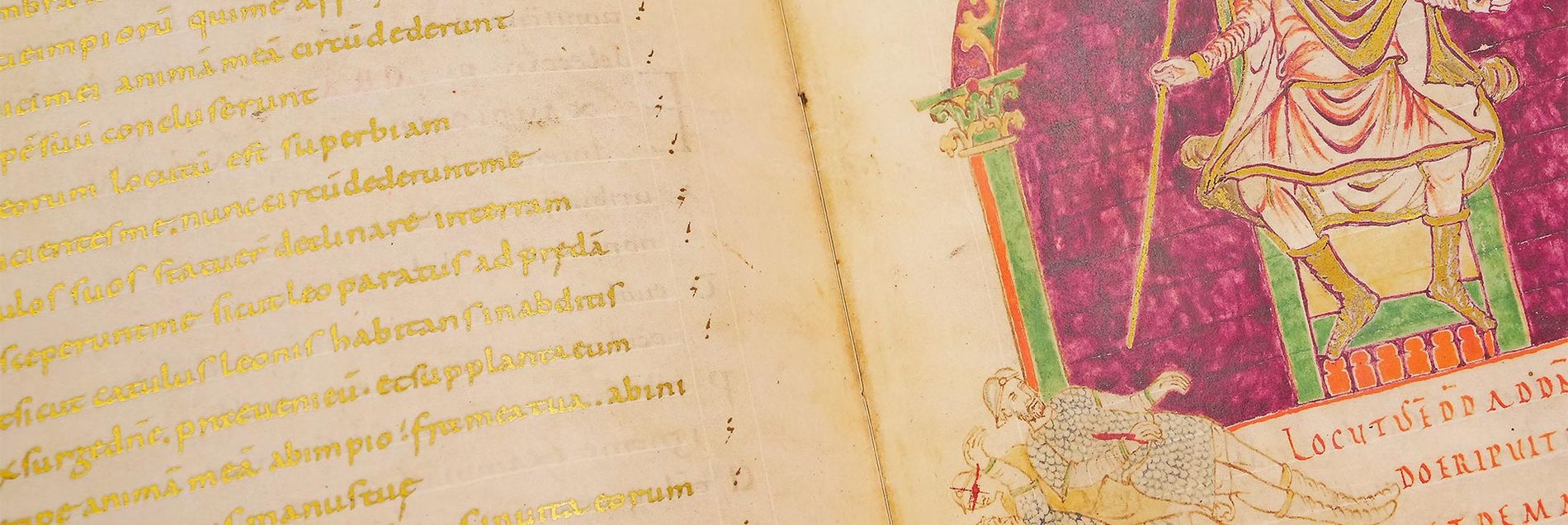 Unsere Empfehlung <i>"Ein Psalterium aureum aus der Karolingerzeit für das berühmte Kloster St. Gallen"</i>