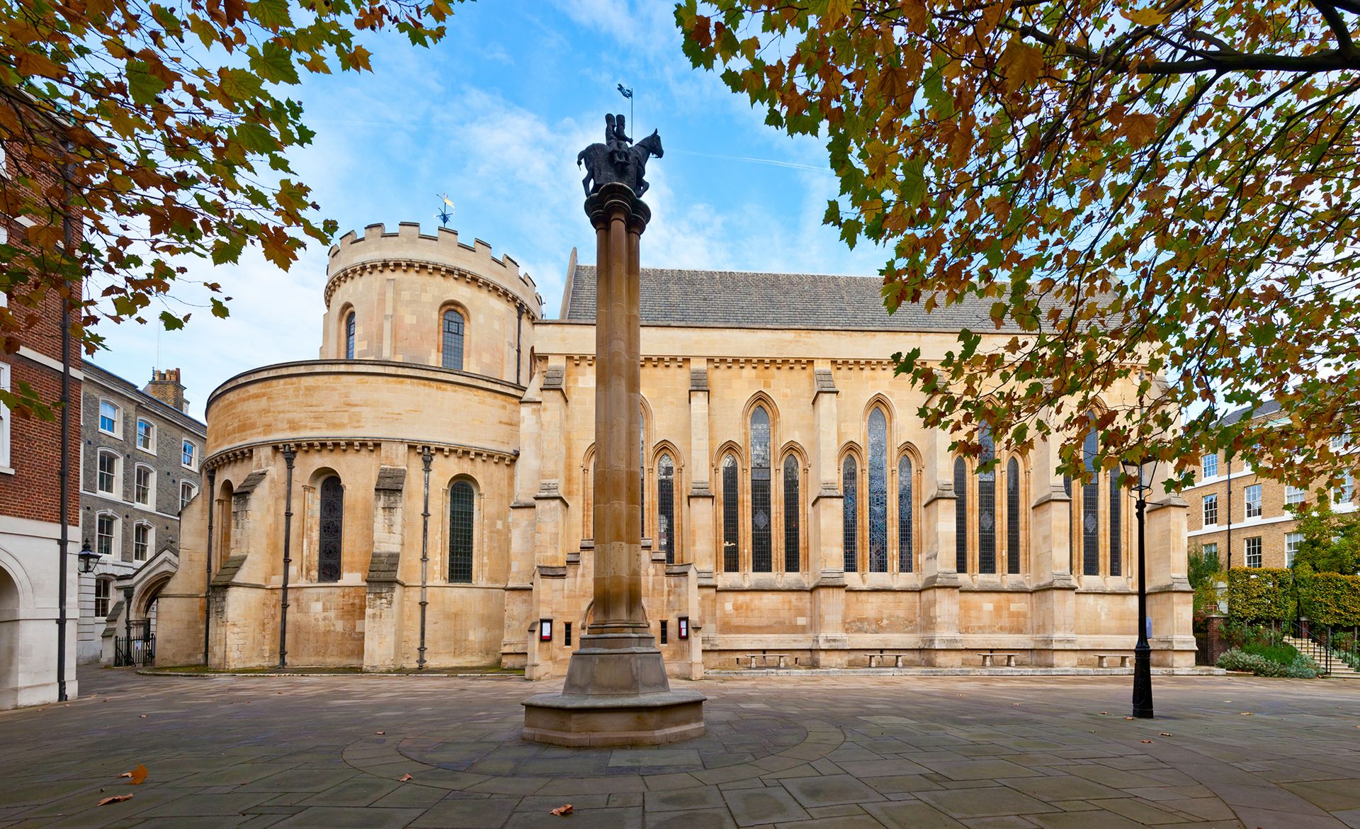 Temple Church in London (Quelle: iStock/naumoid) Temple Church in London (Quelle: iStock/naumoid)