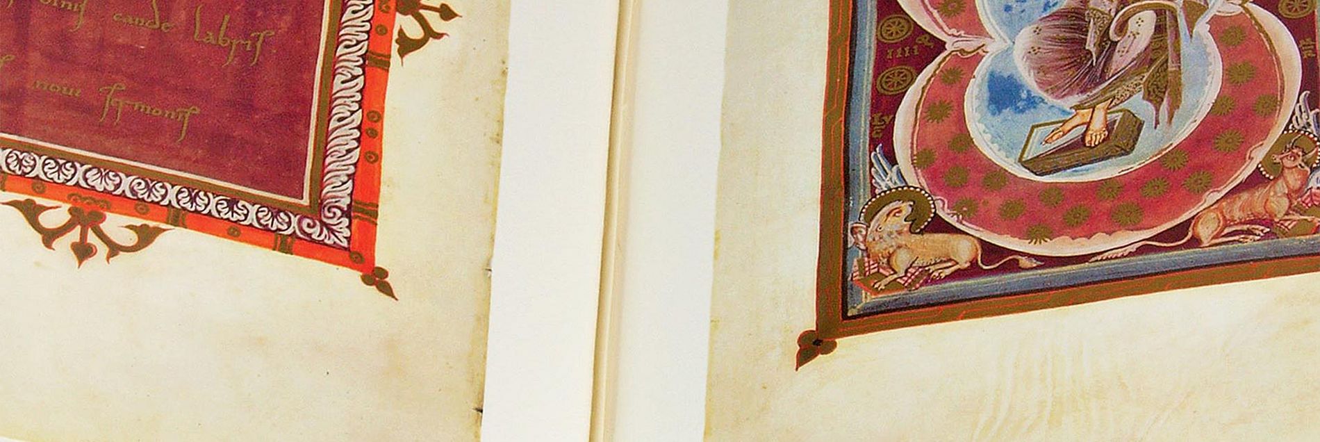 <i>“Eine ottonische Prachthandschrift aus Köln, geschmückt mit 58 großformatigen Miniaturen”</i>