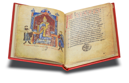 Vita der Mathilde von Canossa Faksimile