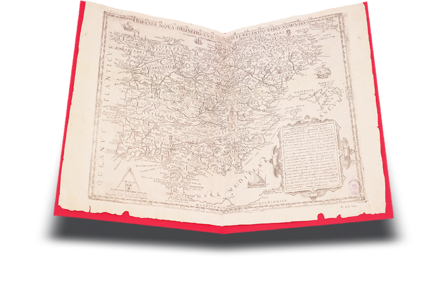 Hispaniae Nova Delineatio Faksimile