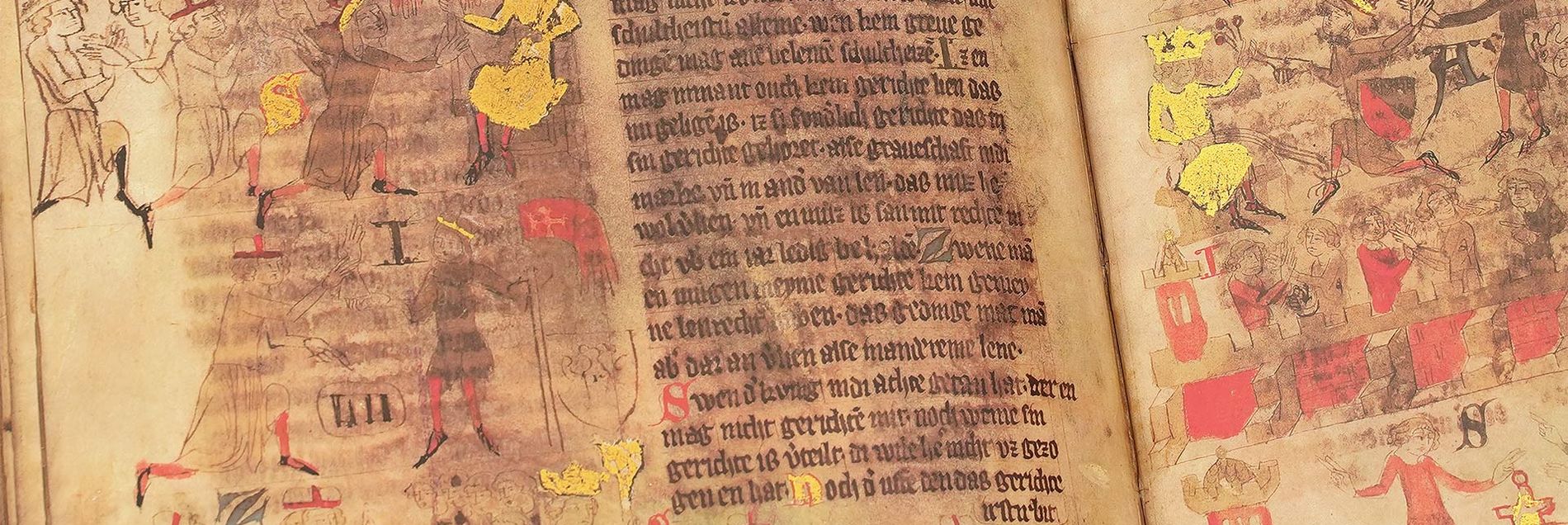 <i>"Das am reichsten illuminierte Exemplar des bedeutenden Rechtstextes"</i>