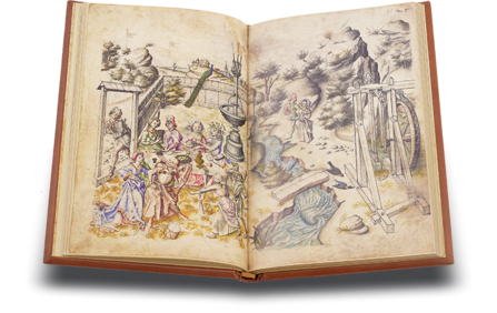 Mittelalterliches Hausbuch von Schloss Wolfegg Faksimile