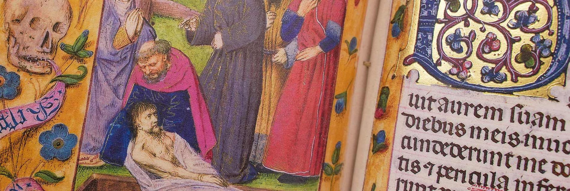 <i>“Ein reich illuminierter Höhepunkt der flämischen Buchmalerei mit 37 ausdrucksstarken Miniaturen”</i>