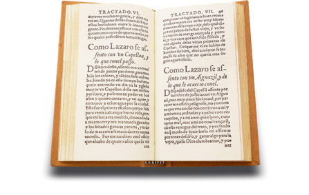 Leben von Lazarillo de Tormes Faksimile