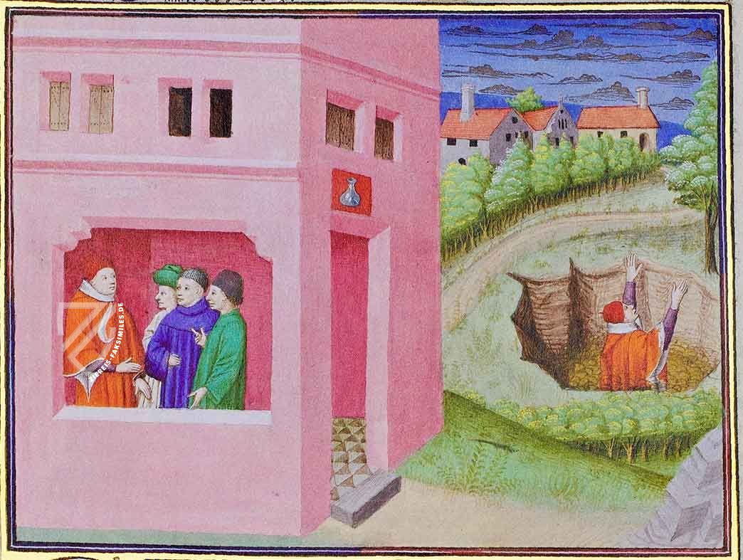 Boccaccios Dekameron – Scriptorium – Ms. 5070 – Bibliothèque de l'Arsenal (Paris, Frankreich)