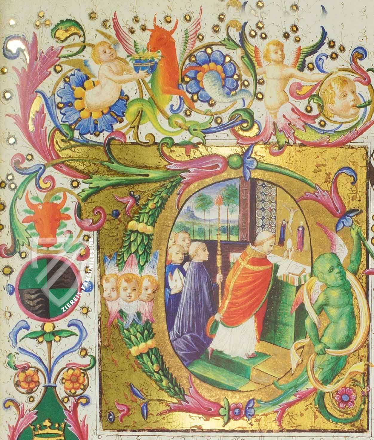 Weihnachtsmissale des Borgia-Papstes Alexander VI. – Belser Verlag – Borg. lat. 425 – Biblioteca Apostolica Vaticana (Vatikanstadt, Vatikanstadt)