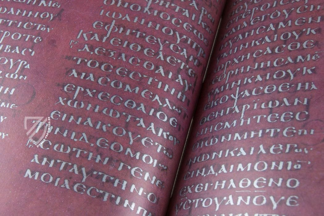 Codex Purpureus Rossanensis – Akademische Druck- u. Verlagsanstalt (ADEVA) – Museo dell'Arcivescovado di Rossano Calabro (Rossano Calabro, Italien)