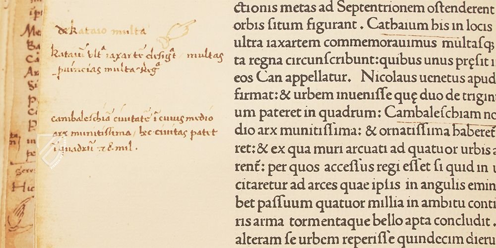 Historia rerum ubique gestarum – Testimonio Compañía Editorial – 10.3.1. – Biblioteca Capitular y Colombina (Sevilla, Spanien)