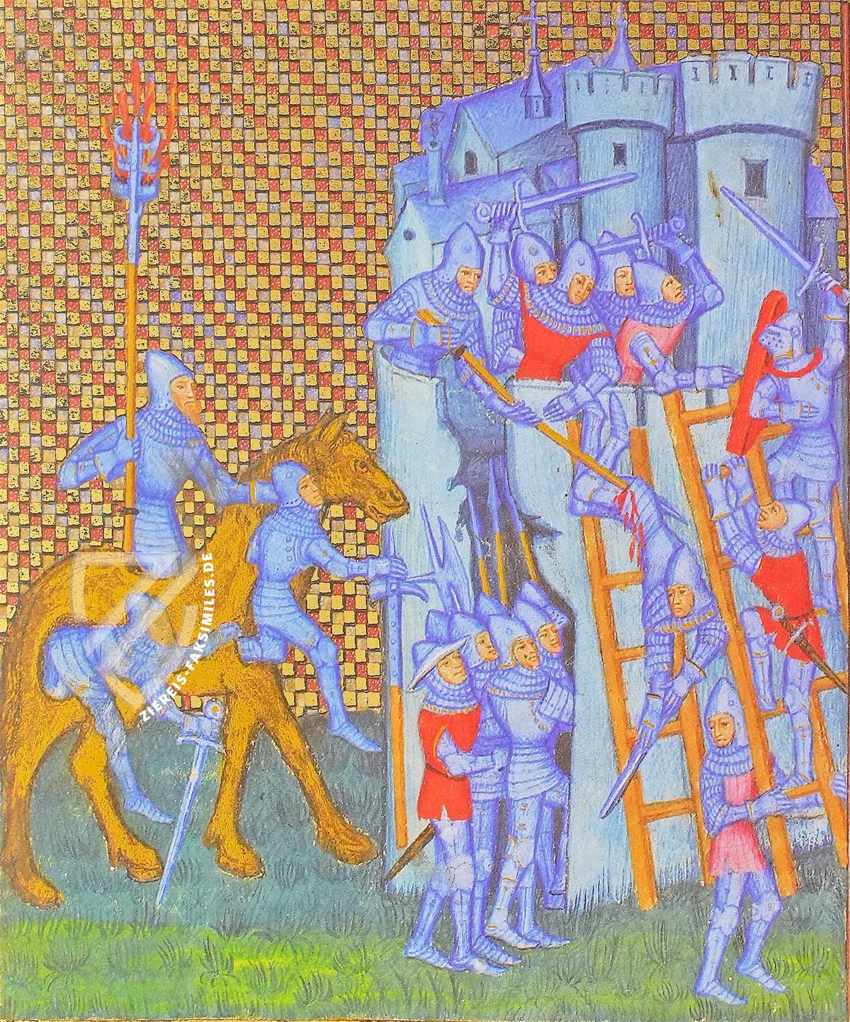 Geschichte von der Zerstörung Trojas – Orbis Mediaevalis – Lat.F.v.IV.5 – Russische Nationalbibliothek (St. Petersburg, Russland) Geschichte von der Zerstörung Trojas – Orbis Mediaevalis – Lat.F.v.IV.5 – Russische Nationalbibliothek (St. Petersburg, Russland)