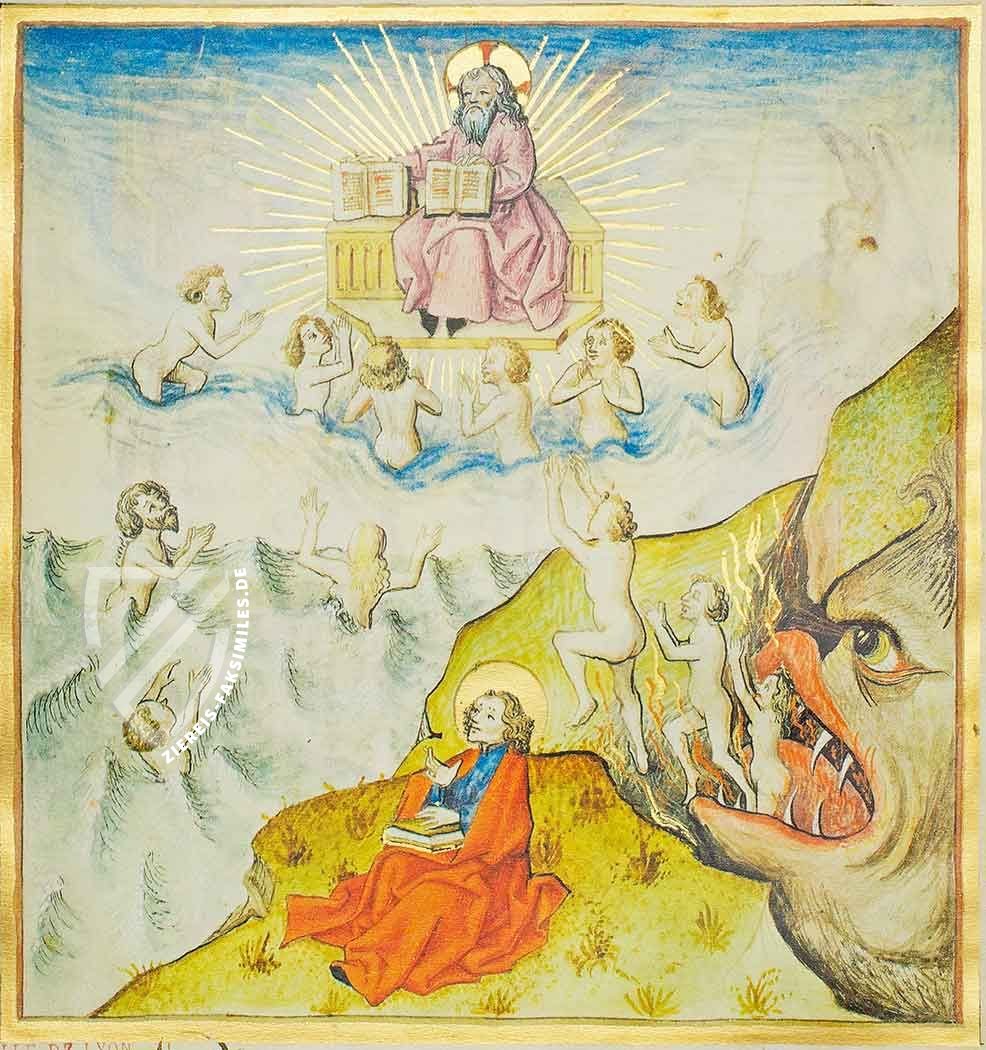 Illustrierte Apokalypse von Lyon – Orbis Mediaevalis – ms. 0439 – Bibliothèque municipale (Lyon, Frankreich)