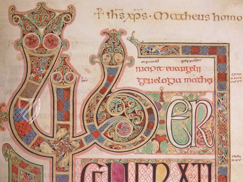 Buch von Lindisfarne – Faksimile Verlag – Cotton MS Nero D. iv – British Library (London, Vereinigtes Königreich)