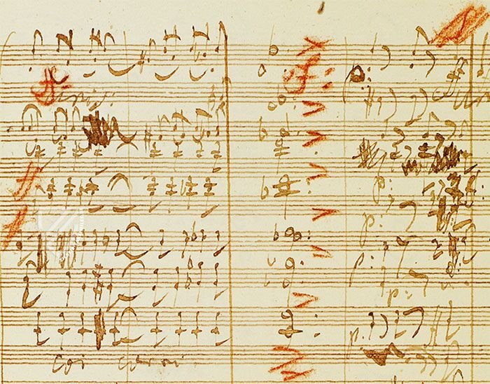 Ludwig van Beethoven - Violinkonzert – Akademische Druck- u. Verlagsanstalt (ADEVA) – Mus. Hs. 17.538 – Österreichische Nationalbibliothek (Wien, Österreich)