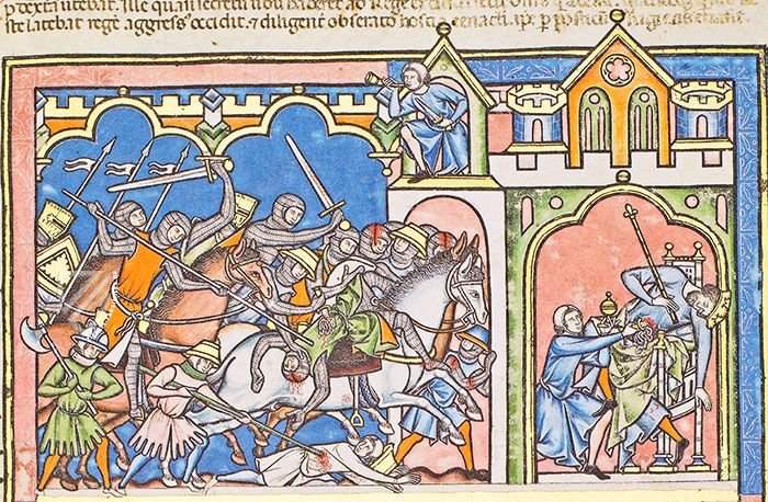 Biblia de los Cruzados (auf echtem Pergament gedruckt)