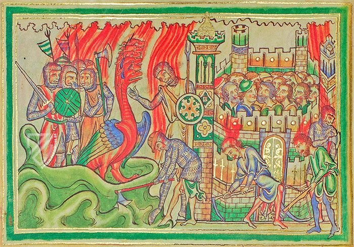 Apokalypse von Paris – Millennium Liber – Ms. Français 403 – Bibliothèque nationale de France (Paris, Frankreich)