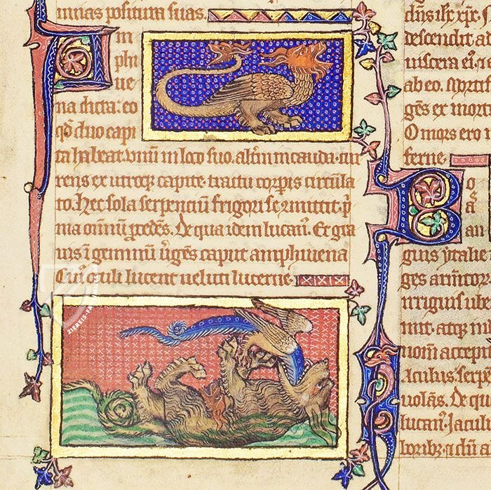 Bestiarium aus Peterborough – Faksimile Verlag – MS 53, ff. 189r-209v – Parker Library, Corpus Christi College (Cambridge, Vereinigtes Königreich)