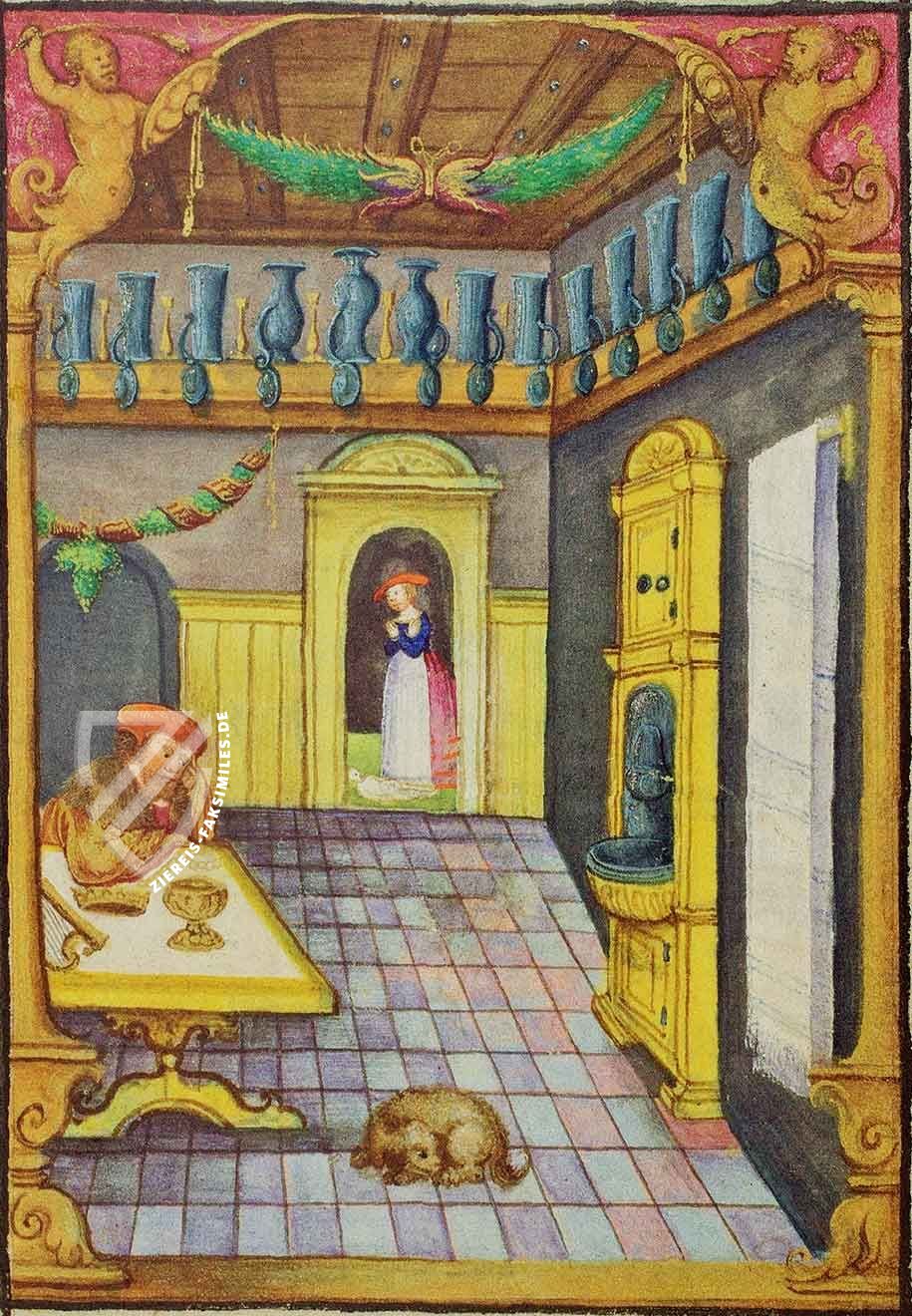 Bußgebetbuch von Albrecht Glockendon für Johann II. von Pfalz-Simmern