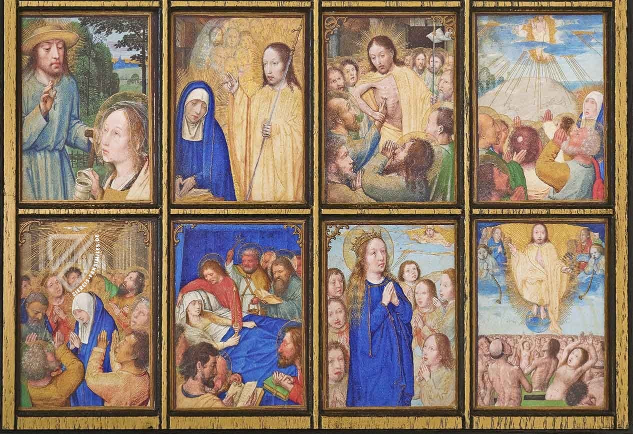 Stein Quadriptychon von Simon Bening