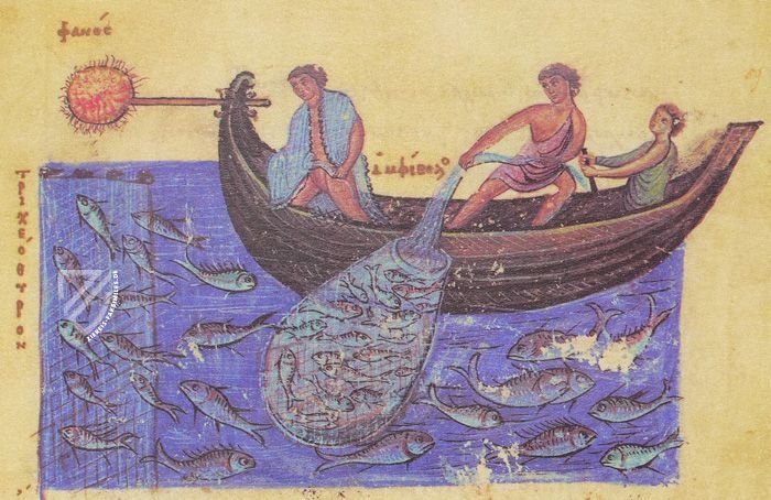 Traktat der Jagd und Fischerei – Patrimonio Ediciones – Cod. Gr. Z. 479 (=881) – Biblioteca Nazionale Marciana (Venedig, Italien)