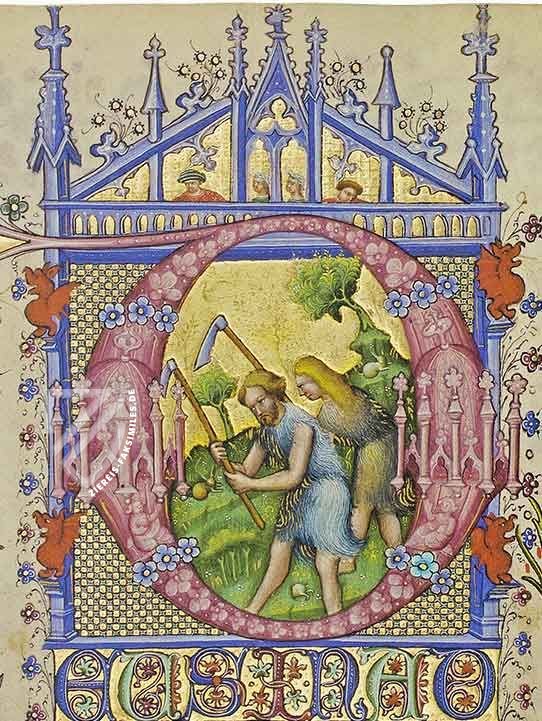 Stundenbuch der Visconti – Franco Cosimo Panini Editore – Mss. BR 397 e LF 22 – Biblioteca Nazionale Centrale di Firenze (Florenz, Italien)