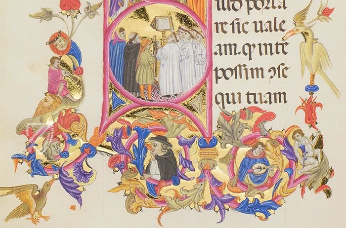 Pontifikale Papst Bonifazius IX. – ArtCodex – ms. vat. lat. 3747 – Biblioteca Apostolica Vaticana (Vatikanstadt, Vatikanstadt)