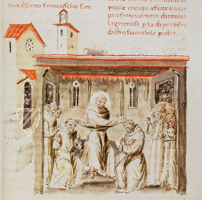 Leben und Wirken des Heiligen Franz von Assisi – ArtCodex – Gaddi 112 – Biblioteca Medicea Laurenziana (Florenz, Italien)