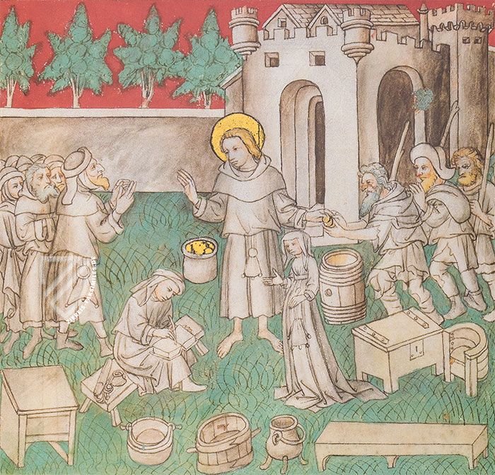 Antonius der Große - Leben und Werk – ArtCodex – ms. Mediceo Palatino 143 – Biblioteca Medicea Laurenziana (Florenz, Italien)