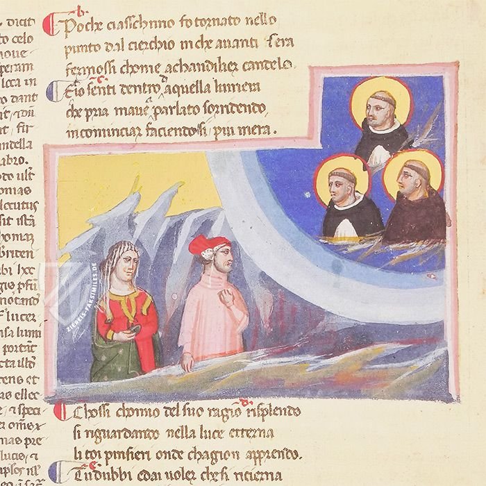 Dante Alighieri - Göttliche Komödie - Egerton 943 – Istituto dell'Enciclopedia Italiana - Treccani – Ms. Egerton 943 – British Library (London, Vereinigtes Königreich)