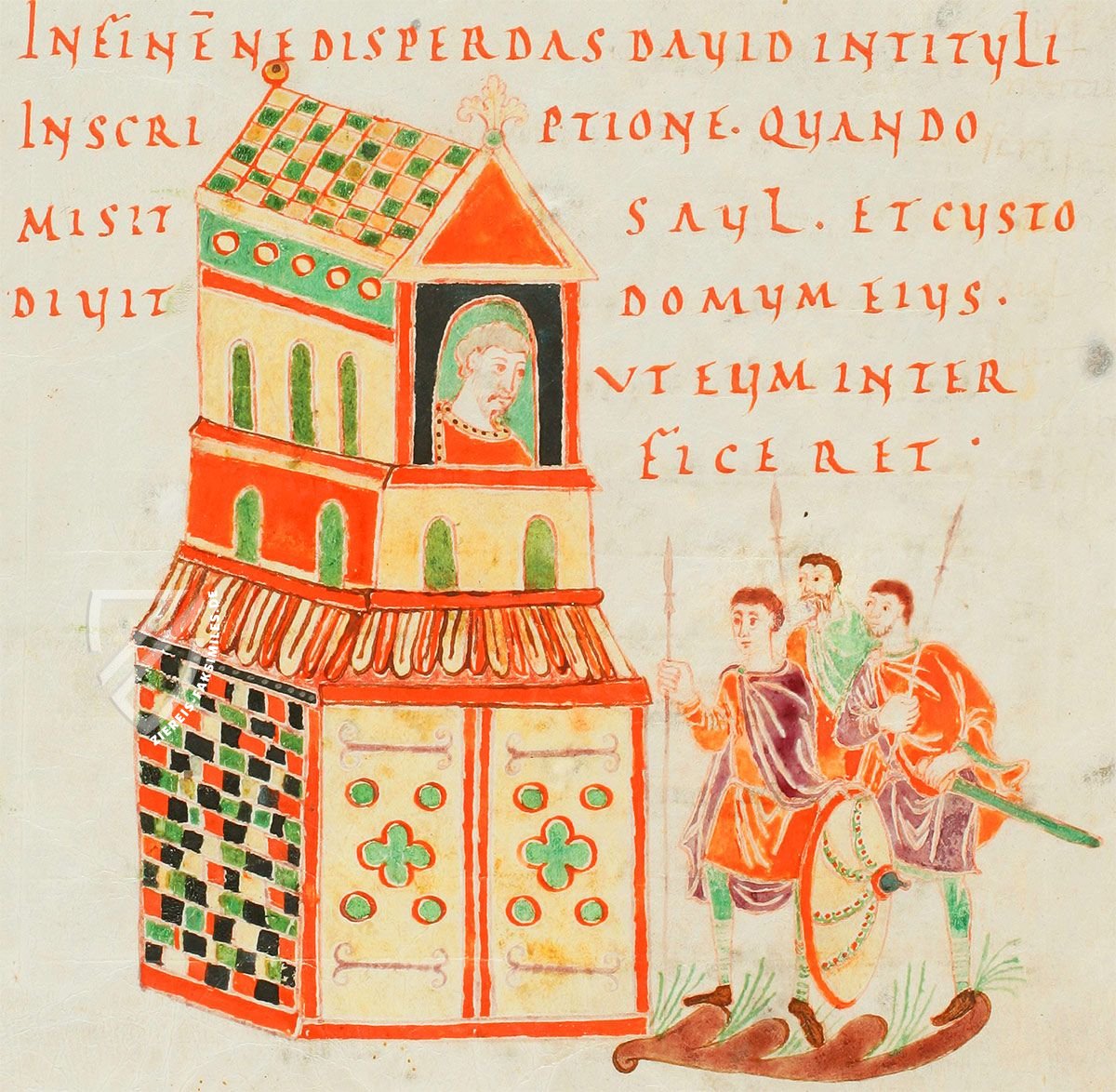 Goldener Psalter von St. Gallen – Quaternio Verlag Luzern – Cod. Sang. 22 – Stiftsbibliothek St. Gallen (St. Gallen, Schweiz)