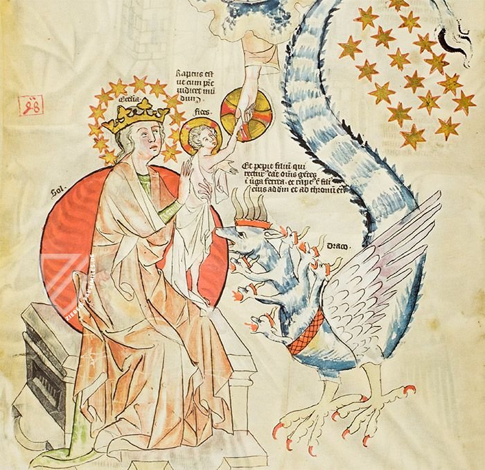 Biblia Pauperum. Apocalypsis: Die Weimarer Handschrift – Edition Leipzig – Cod. Fol. max. 4 – Herzogin Anna Amalia Bibliothek (Weimar, Deutschland)