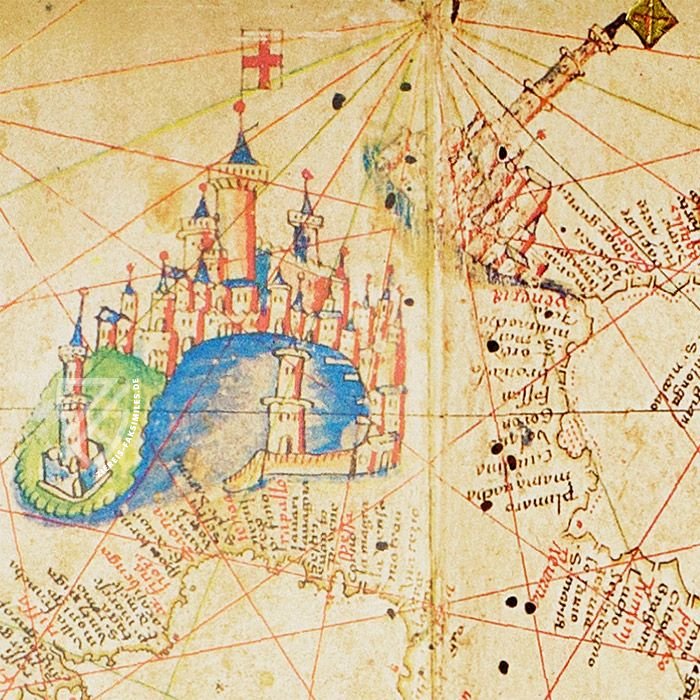 Der Seeatlas des Vesconte Maggiolo vom Jahre 1512