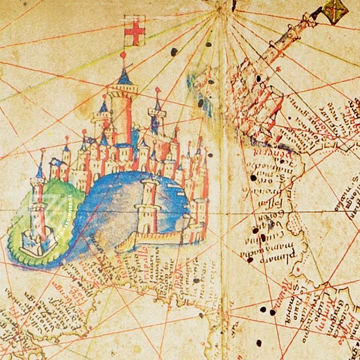 Vesconte Maggiolo - Der Seeatlas von 1512 – Urs Graf Verlag – Biblioteca Palatina (Parma, Italien)