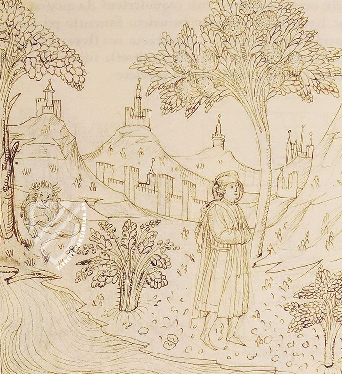 Leben des Heiligen Benedikt – Il Bulino, edizioni d'arte – ms. 239 B.4.13 – Biblioteca Comunale Teresiana di Mantova (Montava, Italien)